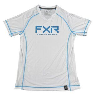 FXR Performance T-Shirt Womens Medium‎ UPF 50 Attack White